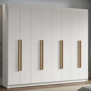 Guarda-roupa Casal 8 Portas Batentes Venus Madesa
