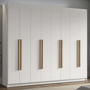 Ver imagem 1 de Guarda-roupa Casal 8 Portas Batentes Venus Madesa