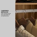 Ver mais imagens de Guarda Roupa Casal 4 Portas com Espelho 64110es Amendola Off White Demobile
