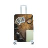 Capa Protetora Mala Viagem Personalizada Grande Mapa Antigo - 1