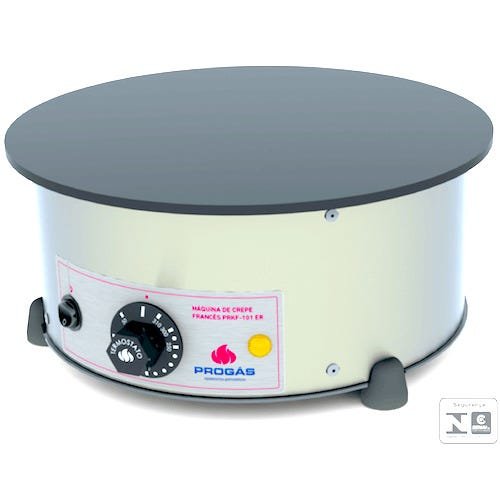 Chapa Elétrica Para Crepes Francês Prkf-101 E 127V Progás