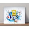 Quadros Decorativos Bob Esponja 0013 - Medidas: 50cm x 40cm - 2