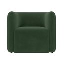 Ver imagem 4 de Poltrona Sala de Estar Decorativa Kit 2 Laguna Veludo Verde K01 - D'Rossi