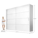 Ver imagem 4 de Guarda-Roupa Casal 2 Portas de Correr Gallant Zanzini