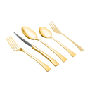 Ver imagem 1 de Faqueiro Aço Inox 30 Peças Berna Dourado Wolff