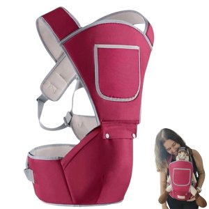 Canguru Carregador Criança Bebe Alça Ergonomico Ajustavel Macio Confortavel Bolso Viagem Passeio Seg