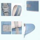 Ver imagem 4 de Canguru Carregador Criança Bebe Alça Ergonomico Ajustavel Macio Confortavel Bolso Viagem Passeio Seg