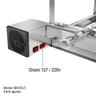Churrasqueira Giratória Artinox Grill Regulável com 5 Espetos, 2 Andares e 1 Motor Bivolt do Lado - 3