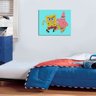 Quadros Decorativos Bob Esponja 0003 - Medidas: 50cm x 40cm - 1