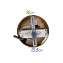 Ver imagem 3 de Plafon de Sobrepor Circolo Dourado 69cm 32w 3000k - Bb021 - Bella