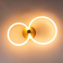 Ver imagem 1 de Plafon de Sobrepor Circolo Dourado 69cm 32w 3000k - Bb021 - Bella