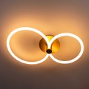Ver imagem 5 de Plafon de Sobrepor Circolo Dourado 69cm 32w 3000k - Bb021 - Bella