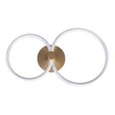 Ver imagem 6 de Plafon de Sobrepor Circolo Dourado 69cm 32w 3000k - Bb021 - Bella