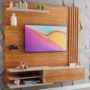 Ver imagem 1 de Painel para TV Até 60 Polegadas Grécia Mel/Off White - Viero Móveis