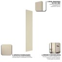 Ver mais imagens de Painel em Barra 250cm x 44,5cm 100% MDF Realce Off White Gelius Móveis