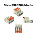 Ver imagem 5 de Kit Conector Wago 832-1104-1204 Macho e Femea Linha Pesada