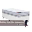 Ver imagem 1 de Cama Box Solteiro: Colchão C/vibro Massagem Castor Pocket Gold Star Niponpedic Magnético C/ + Base