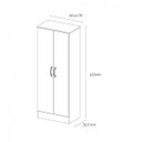 Ver imagem 5 de Armário Multiuso 2 Portas  Viena Demóbile