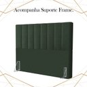 Ver imagem 5 de Cabeceira Casal 138 cm Dubai Veludo Verde Soon