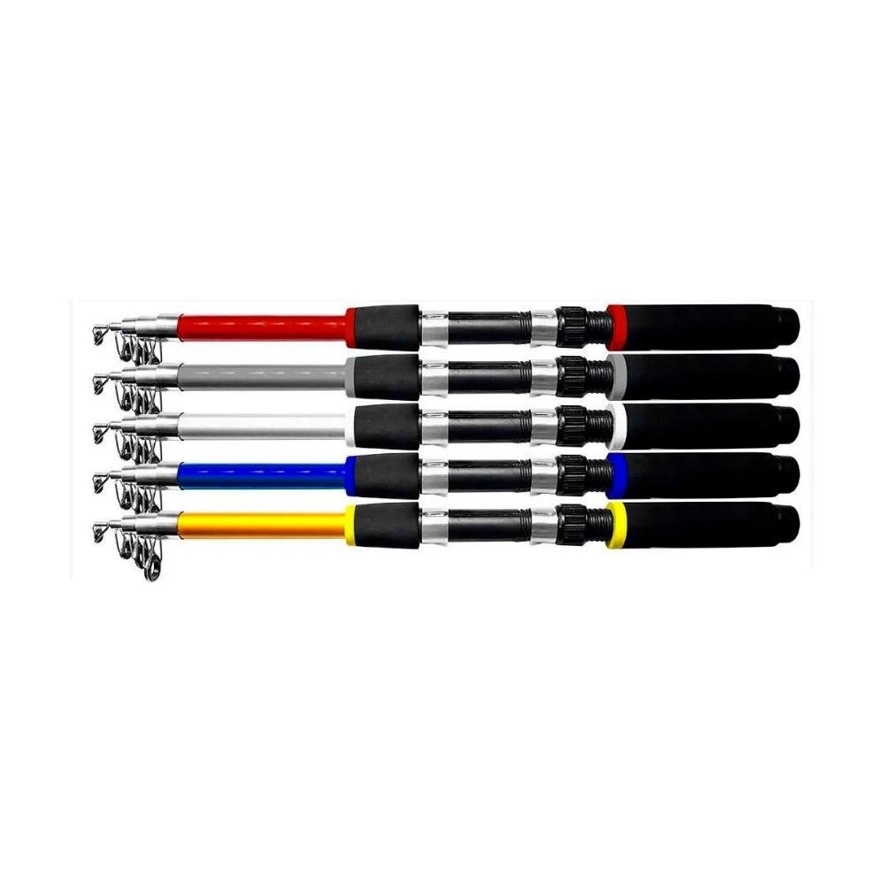 Vara Fibra Vidro Smart 1805 Telescópica 1,8m x 5 Partes para Molinete - Albatroz - 1