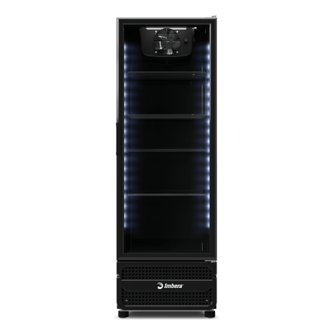 Refrigerador/expositor Vertical Vrs13 Imbera - Inverter All Black 393l 0ºc a +7ºc Bivolt Automático
