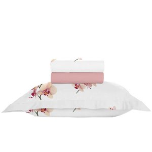 Jogo de Cama Solteiro 200 Fios Nova América - Jessica (7578)