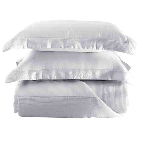 Colcha King Bambu Branco Kacyumara