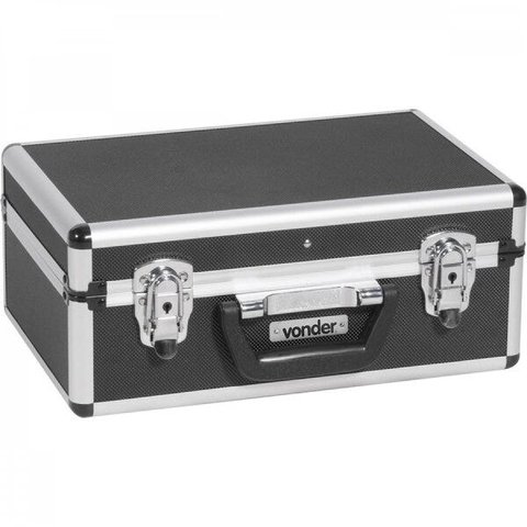Maleta para ferramentas profissional preta MFV 141 Vonder