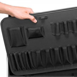 Maleta para ferramentas profissional prata MFV 455 Vonder - 2