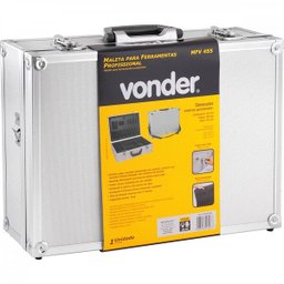 Maleta para ferramentas profissional prata MFV 455 Vonder - 5