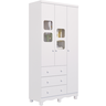 Guarda-roupa de Bebê 3 Portas 3 Gavetas Uli 100% Mdf Faura - 2