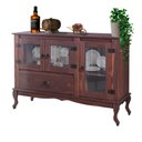 Ver imagem 2 de Aparador Buffet Rustico Madeira Maciça Imbuia