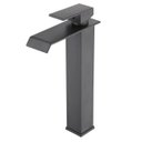 Ver imagem 1 de Torneira Banheiro Cinza Cascata Alta Misturador Monocomando