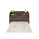 Ver imagem 3 de Cabeceira Solteiro para Box 88 Chocolate Elisa Framar