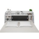 Ver imagem 5 de Cabeceira Casal para Box 1,38 Branco Branco-Preto Elisa Framar