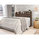 Ver imagem 7 de Cabeceira Casal para Box 1,38 Chocolate Elisa Framar