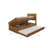Cama Bau Solteiro Larissa Malbec com Cama Auxiliar Dani Framar - 2