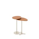 Ver imagem 1 de Kit 2 Mesas Laterais Orgânica Botanic - Canella C/ Champanhe