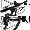 Bicicleta Aro 29 KSW XLT 21v Câmbios Shimano Freio a Disco Quadro/17 - 5