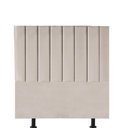 Ver imagem 1 de Cabeceira Estofada Casal 140CM Cora Courino Bege - D A DECOR D&A Decor