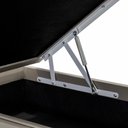 Ver imagem 2 de Base Baú Ortobom Physical Corino Solteiro Bege 88x188x39