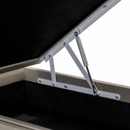 Base Baú Ortobom Physical Corino Solteiro Bege 88x188x39 - 2