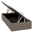 Ver imagem 1 de Base Baú Ortobom Physical Corino Solteiro Bege 88x188x39