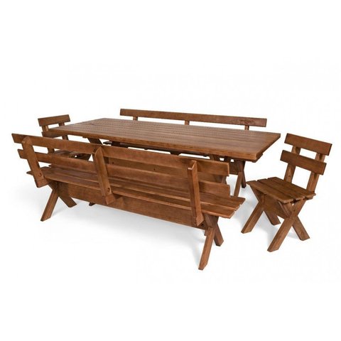 Conjunto Churrasco Imbuia