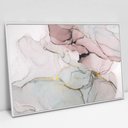Ver imagem 4 de Quadro Decorativo em Canvas Abstrato Mármore Prime Luxo TaColado Moldura Flutuante 4,5cm Freijó 120