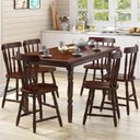 Ver imagem 4 de Conjunto Mesa de Jantar 160cm com 6 Cadeiras Multimóveis Cr50085 Castanho Castanho