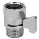 Ver imagem 3 de Ducha Manual C/ Mangueira Inox 1,80 Suporte Botão Abre Fecha