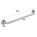 Ver imagem 4 de Barra Alça Apoio Kit 4 Uni 40cm 6 Uni 70cm Banheiro Box Escada Corrimao Suporte Anti Queda Idoso Cad