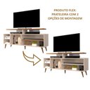 Ver imagem 3 de Rack para TV 65 Polegadas Off White Viena Carmolar