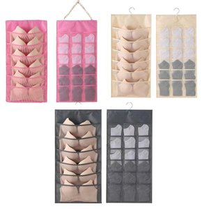 Cabide Organizador Dupla Face Porta Sutia 24 Bolsos Colmeia